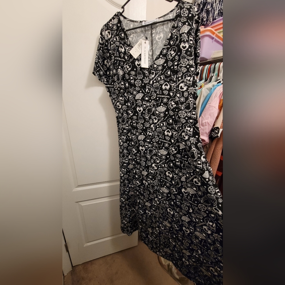 Black button down Hot Topic dress